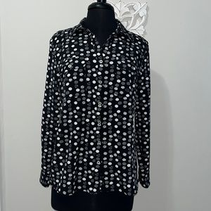 NOTATIONS patterned blouse